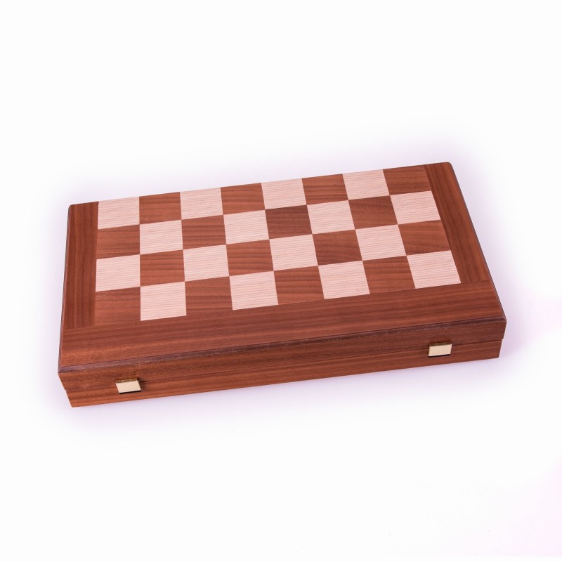 Coffret 26 Jeux En Bois Juny - Échecs, Jeu De L'Oie, Backgammon - Vintage