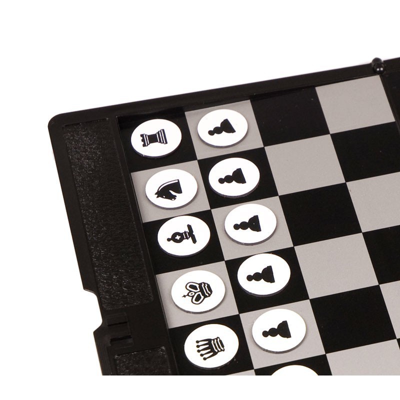 Jeu D'échecs Magnétique Voyage - Plateau Pliable 17,2x17,8cm - Pièces Aimantées - Parfait Famille, Cadeau Stratégie