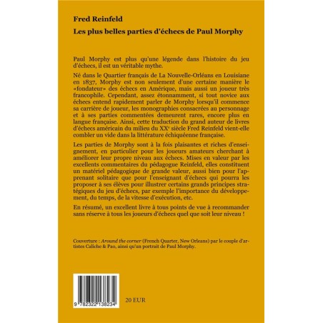 Les Plus Belles Parties d'Echecs de Paul Morphy - Reinfeld