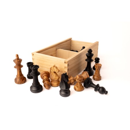 Pièces Echecs Staunton Olivier - Taille 5