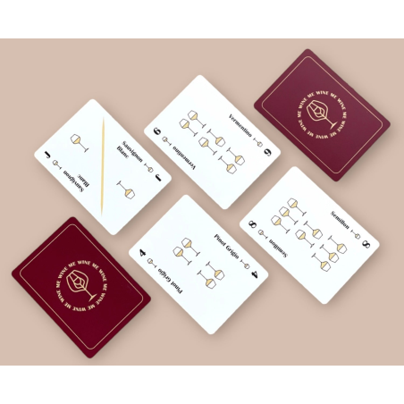 Cartes à Jouer WINE ME (Version Anglaise)