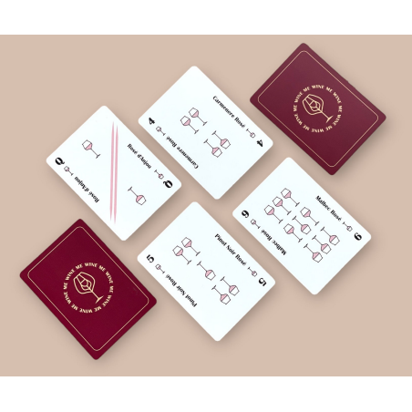 Cartes à Jouer WINE ME (Version Anglaise)
