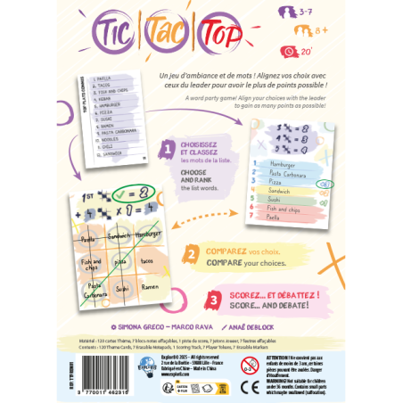 Tic Tac Top