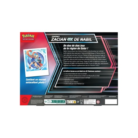 Coffret Pokemon Zacian-Ex de Nabil