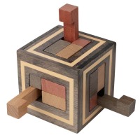 Casse Tête en Bois Kongming Frame