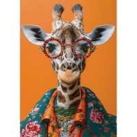 Puzzle 1000 pièces - Crazy Giraffe