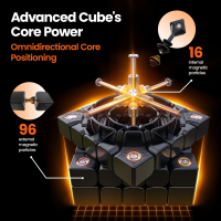 Cube 5x5 GAN562 Magnétique Frosted