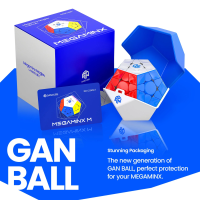 Cube GAN Megaminx Maglev Frosted Black
