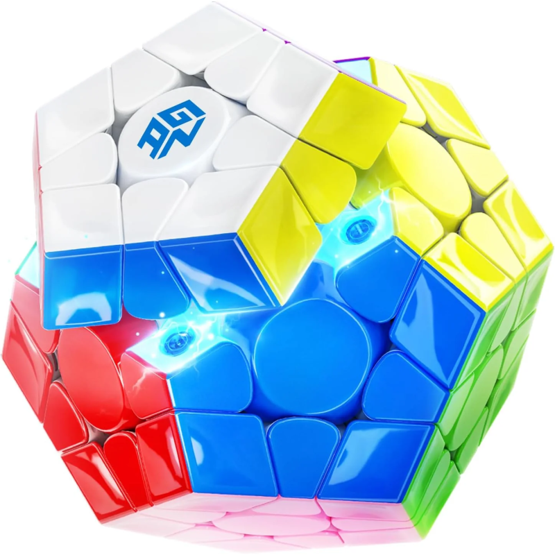 Cube GAN Megaminx Maglev Frosted Black