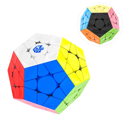 Cube GAN Megaminx Maglev Frosted Black
