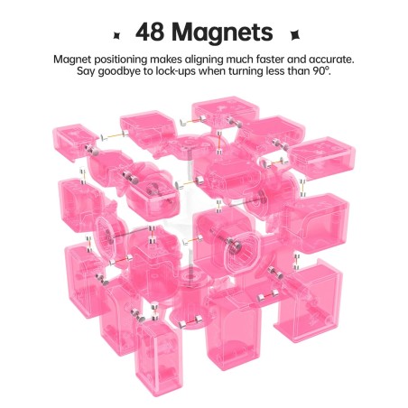 Cube GAN Mirror M Fuchsia UV