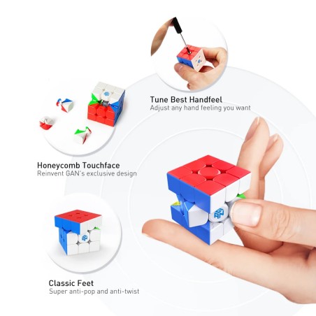 Cube 3x3 Gan 330 Mini - Porte clés