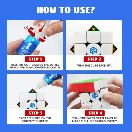 Lubrifiant pour Cubes - GAN Speed Cube Lube N°1