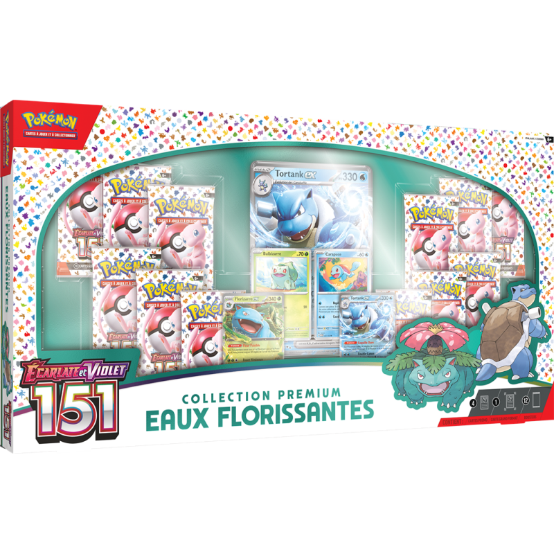 Pokémon Coffret Premium 151 Eaux Florissantes