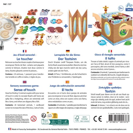 Jeu d'Eveil Sensoriel : Le Toucher