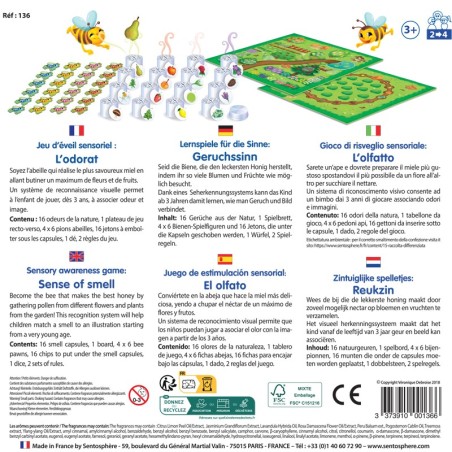 Jeu d'Eveil Sensoriel : L'Odorat