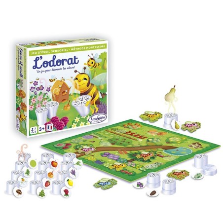 Jeu d'Eveil Sensoriel : L'Odorat