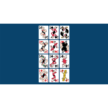 Cartes Bicycle Popeye The Sailor Man - Collector