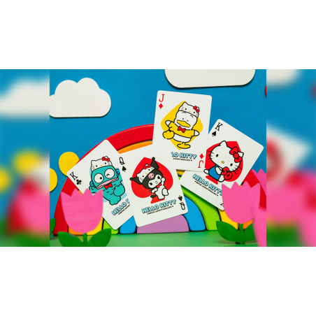 Cartes Bicycle Hello Kitty 50th Anniversary