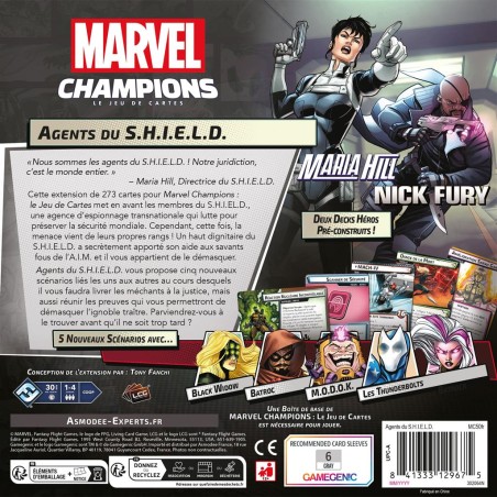 Marvel Champions - Extension Agents du S.H.I.E.L.D.