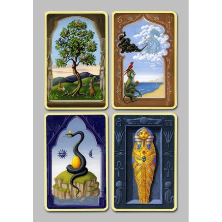 Les cartes mystiques de mlle Lenormand