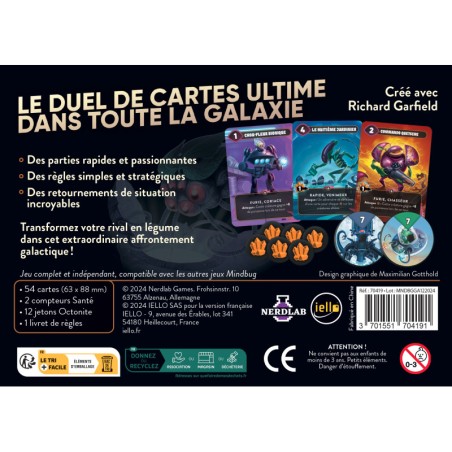 Mindbug Bataille de Fruits Galactique