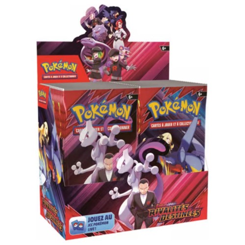 Display Boosters Pokémon...