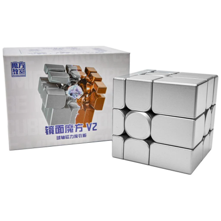 Cube Mirror Magnétique Moyu V2 Silver