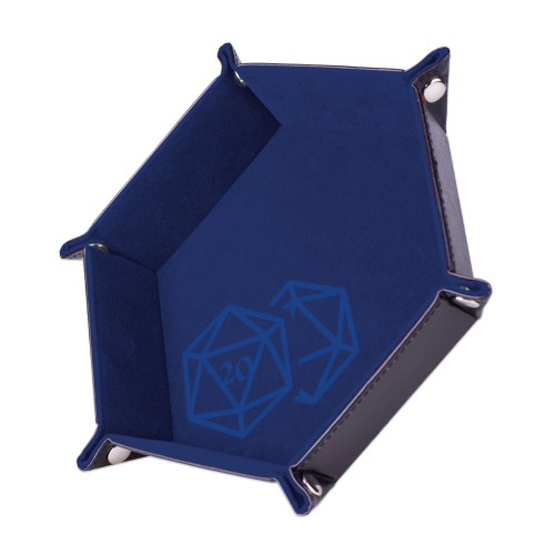 Piste de dés bleu neo 19 cm