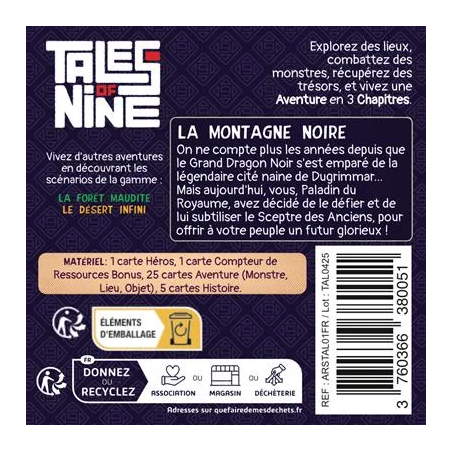 Tales of Nine 1: La Montagne Noire