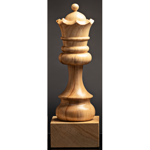 Trophée Echecs Dame Blanche...