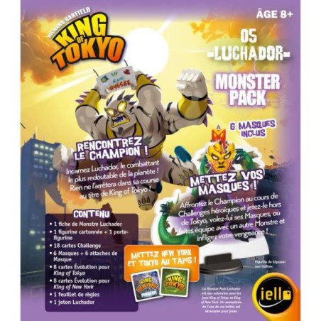 King of Tokyo Monster Pack : Luchador