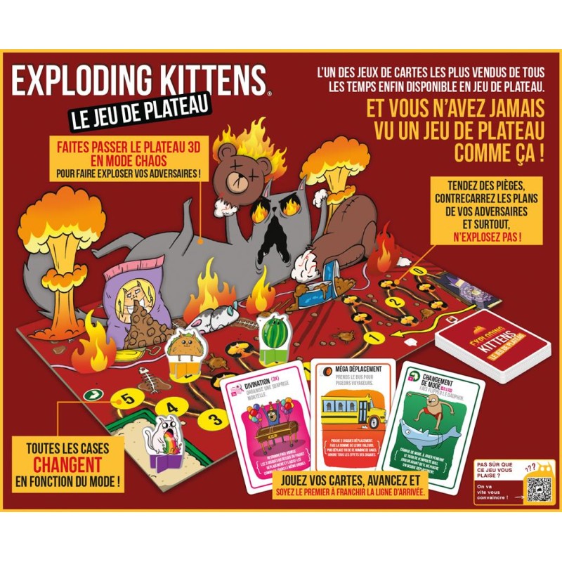 Exploding Kittens : Le jeu de Plateau - Jeu de Société - Boutique ...