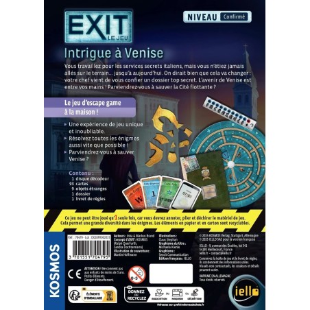EXIT Intrigue à Venise