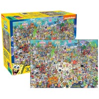 Puzzle 3000 pièces - Bob l'Eponge Bikini Bottom