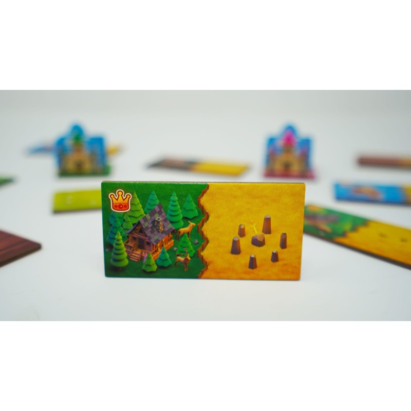 Dragomino – Jeu De Société Blue Orange, La Version Enfants De Kingdomino Dès 5 Ans