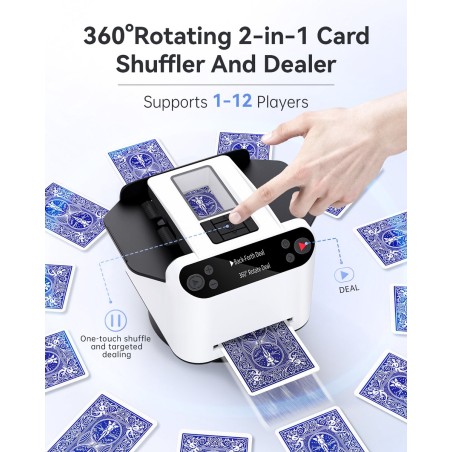 Mélangeur + Distributeur de Cartes Automatique KPAW