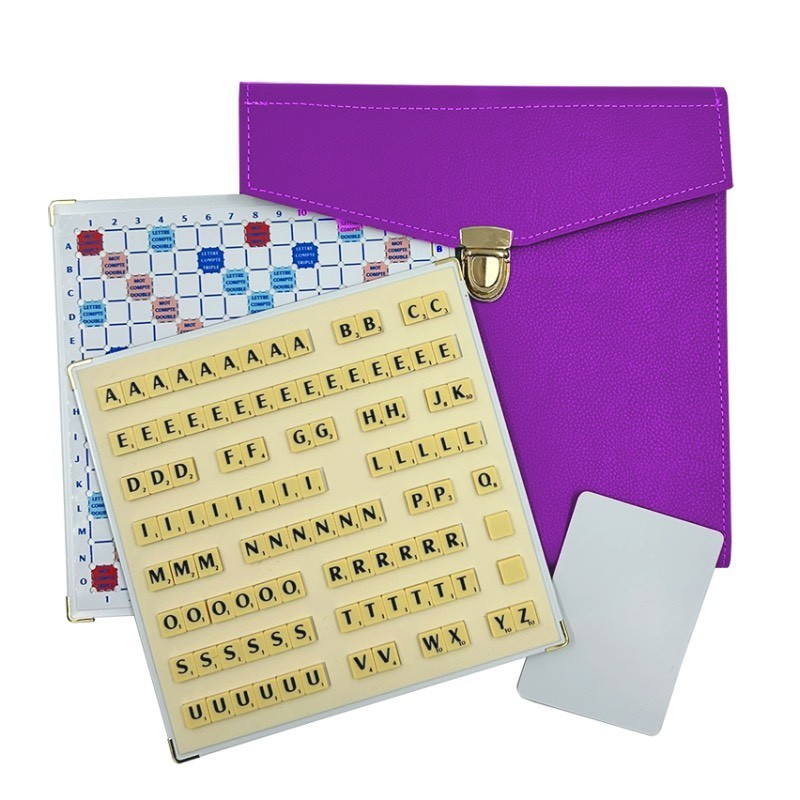 Scrabble Magnétique Duplicate Violet