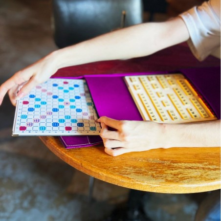 Scrabble Magnétique Duplicate Violet