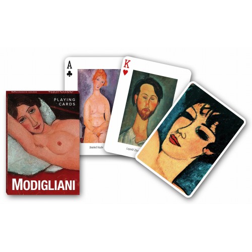 Cartes à Jouer Modigliani