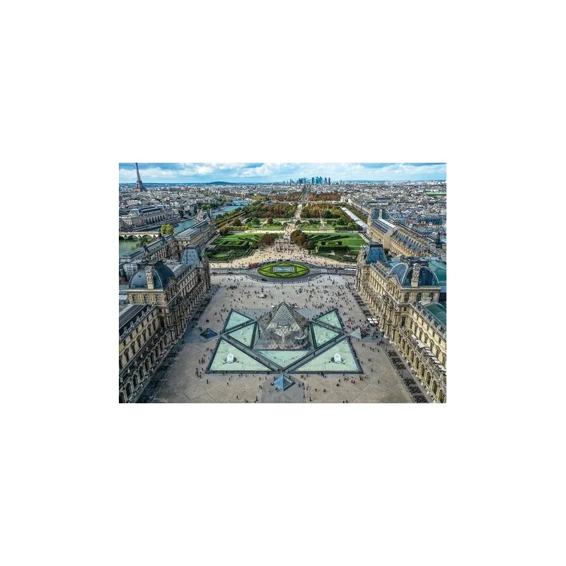 Puzzle 500 pièces - Au cœur du Musée du Louvre