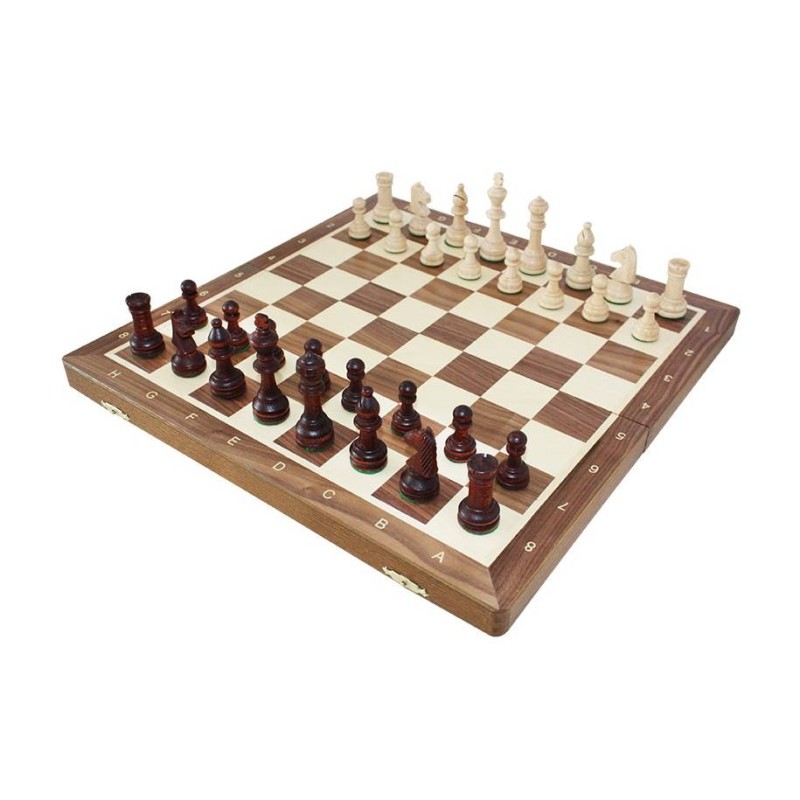 Echiquier Noyer Pliant Tournament n°4  L.C