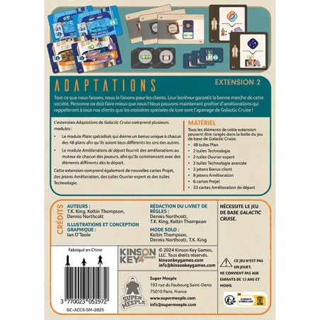 Galactic Cruise - Extension Adaptations
