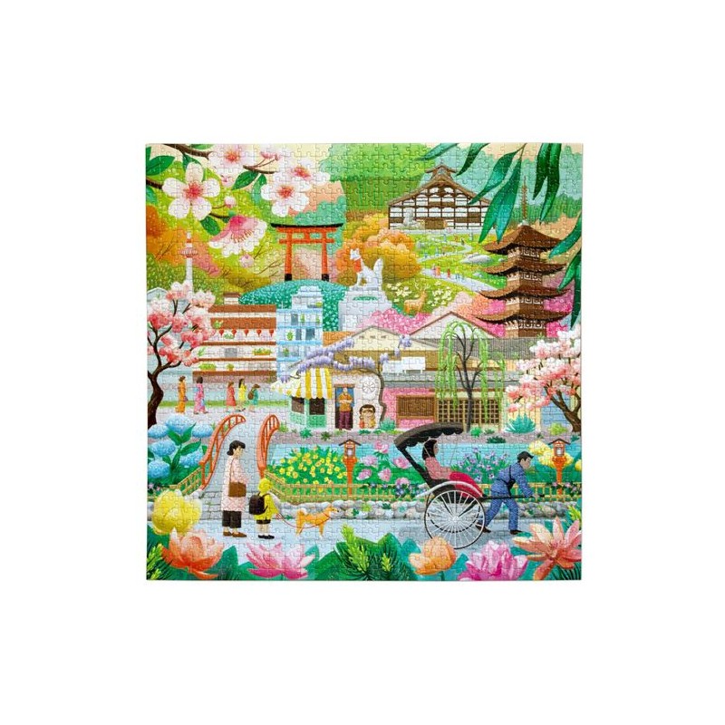 Puzzle 1000 pièces - Seasons in Kyoto
