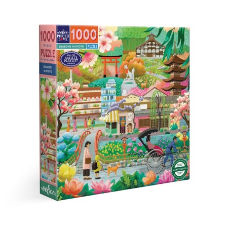Puzzle 1000 pièces - Seasons in Kyoto