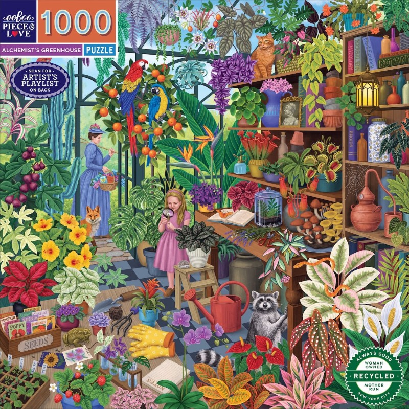 Puzzle 1000 pièces - Alchemist's Greenhouse