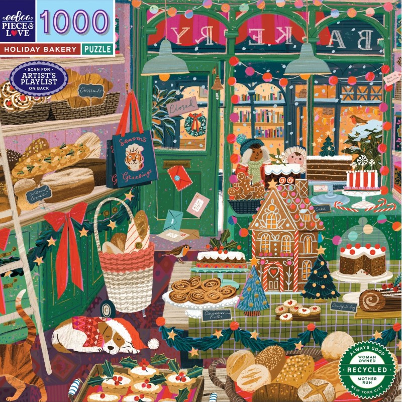 Puzzle 1000 pièces - Holyday Bakery