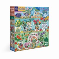 Puzzle 1000 pièces - Floral Cupboard