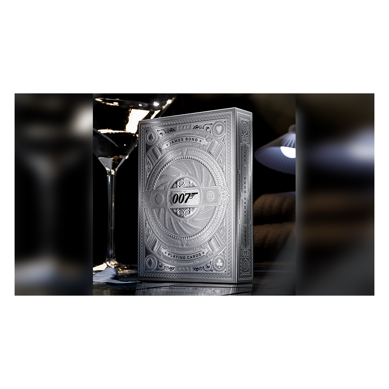 Cartes James Bond 007 Silver Foiled