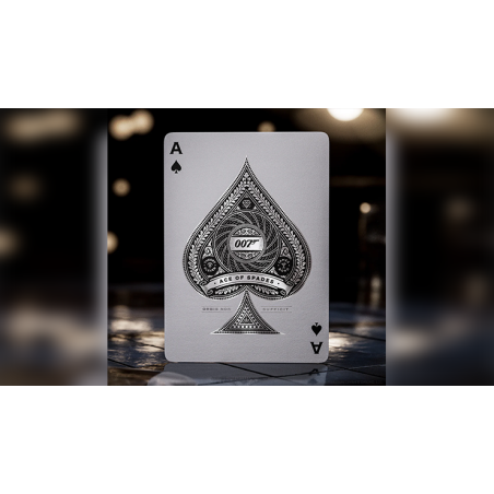 Cartes James Bond 007 Silver Foiled